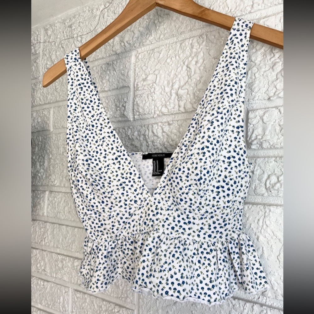 Floral Crop Top